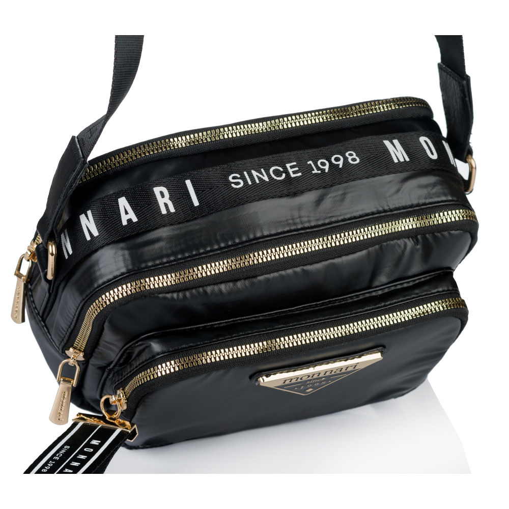 Pojemna Listonoszka Kuferek dwukomorowa MONNARI