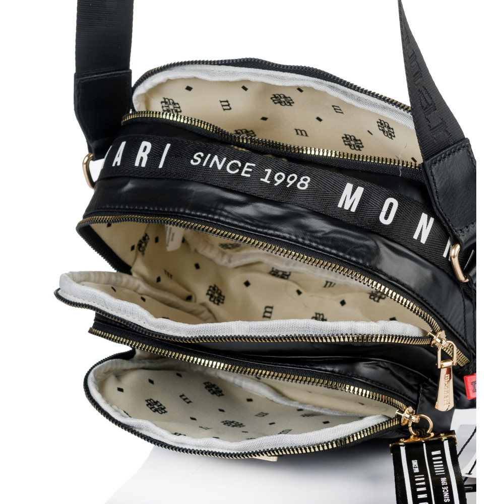 Pojemna Listonoszka Kuferek dwukomorowa MONNARI