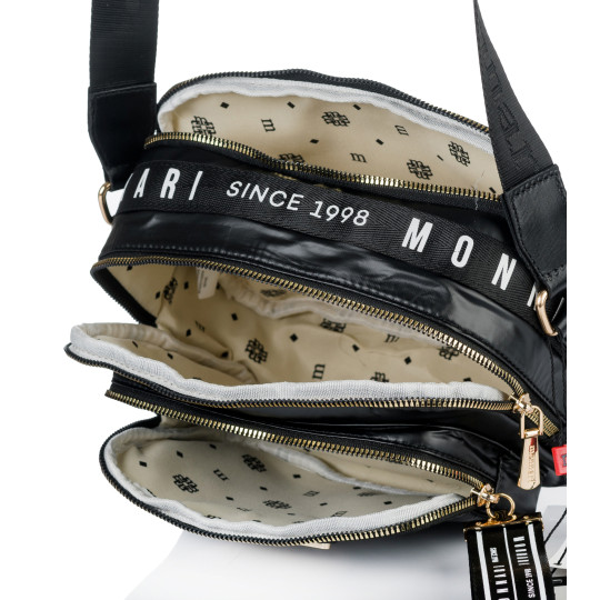 Pojemna Listonoszka Kuferek dwukomorowa MONNARI