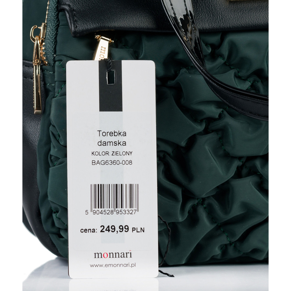 3 Komorowa Torebka damski Kuferek MONNARI
