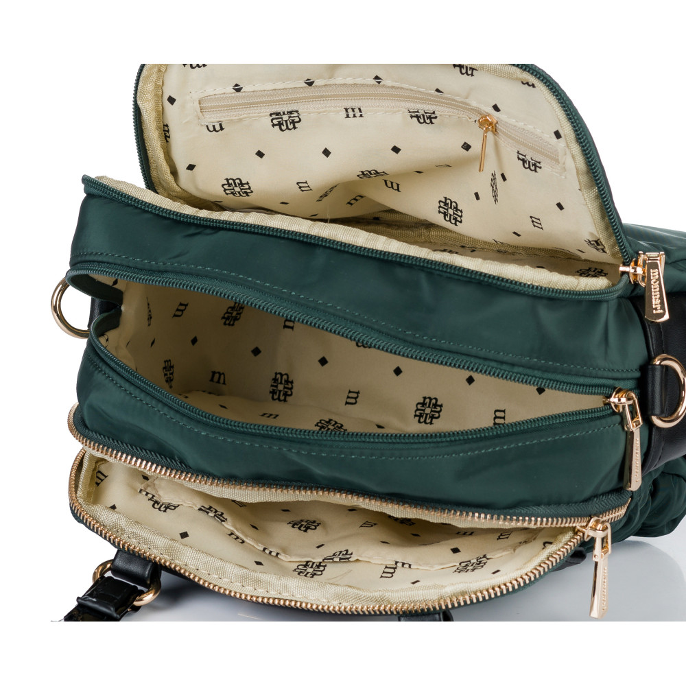 3 Komorowa Torebka damski Kuferek MONNARI