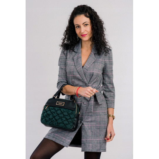 3 Komorowa Torebka damski Kuferek MONNARI