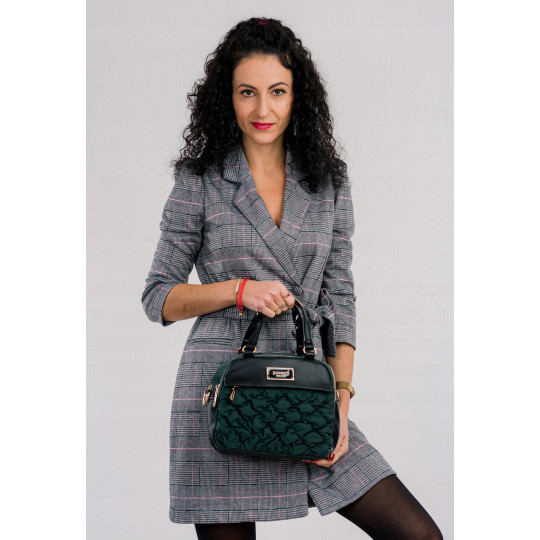 3 Komorowa Torebka damski Kuferek MONNARI