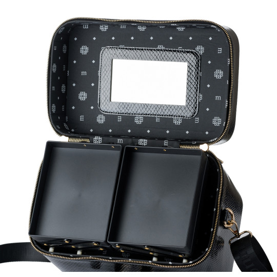 Duży elegancki kuferek na biżuterię/ kosmetyki MONNARI