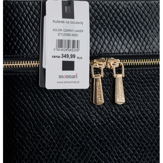 Duży elegancki kuferek na biżuterię/ kosmetyki MONNARI