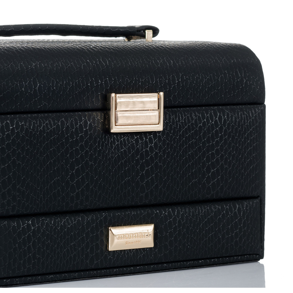 Połyskujący kuferek damski na biżuterię MONNARI