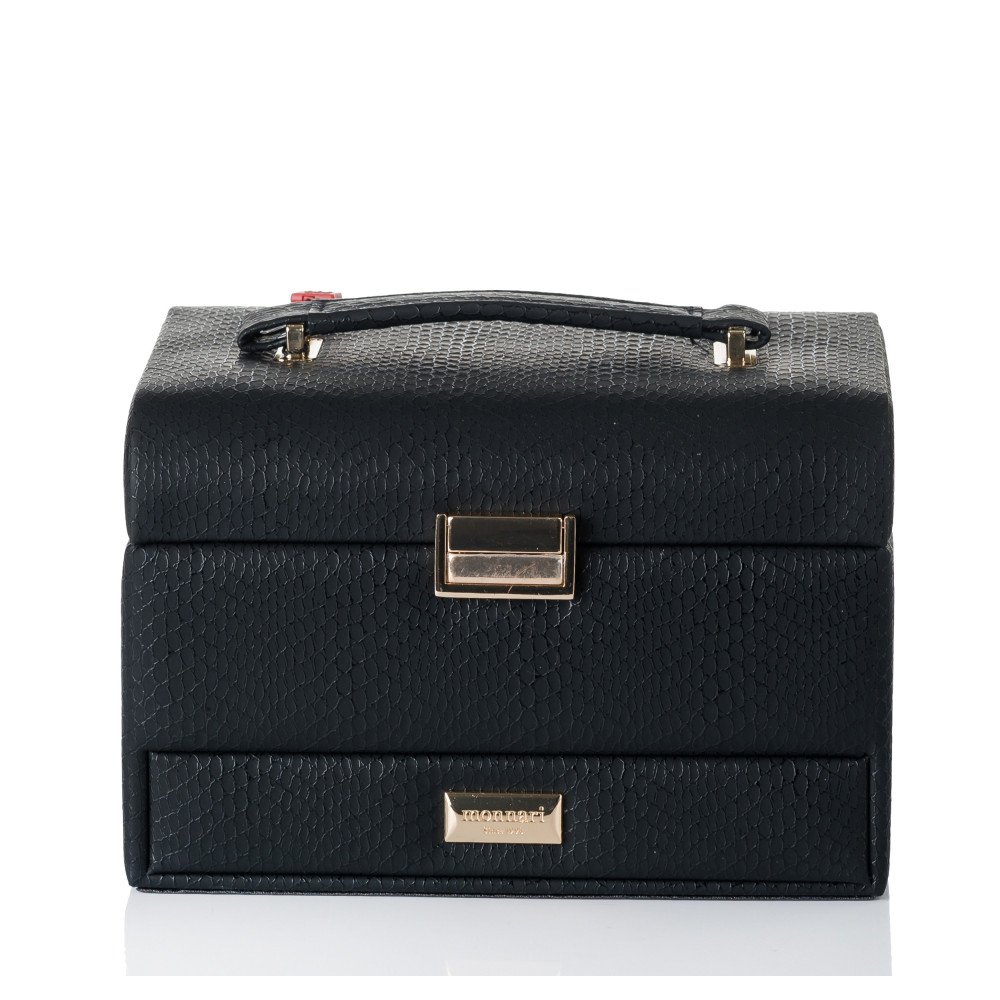 Połyskujący kuferek damski na biżuterię MONNARI