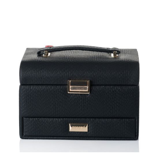 Połyskujący kuferek damski na biżuterię MONNARI