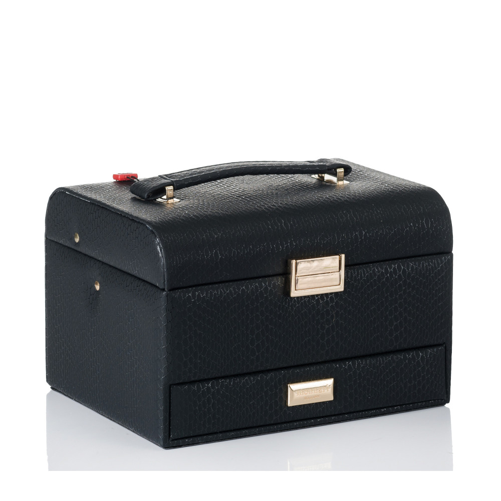 Połyskujący kuferek damski na biżuterię MONNARI