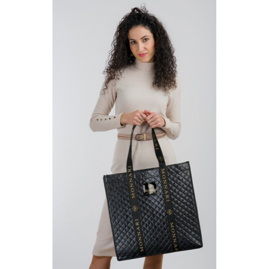 PIKOWANA DUŻA TORBA  ZAKUPOWA MONNARI