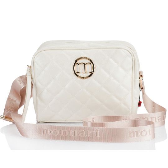 Perłowa Listonoszka damska  crossbody Monnari