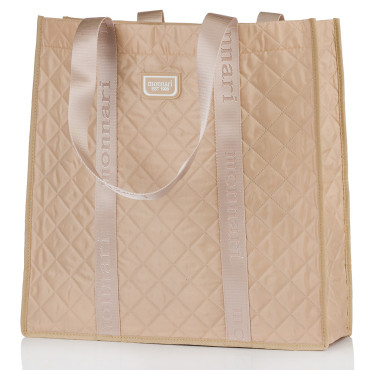 Beżowa SHOPPERKA  DUŻA TORBA  ZAKUPOWA MONNARI