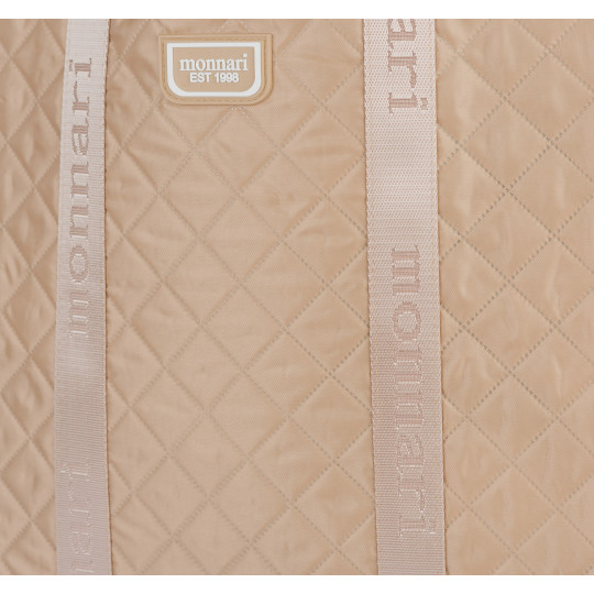 Beżowa SHOPPERKA  DUŻA TORBA  ZAKUPOWA MONNARI