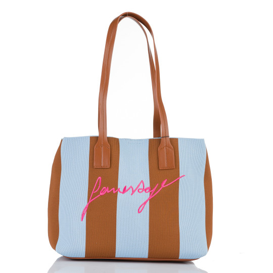 Plażowa TORBA DUŻA SHOPPERKA FEMESTAGE