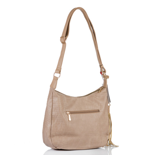 Beżowa Torba damska z kolekcji Premium MONNARI