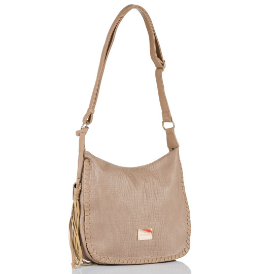 Beżowa Torba damska z kolekcji Premium MONNARI