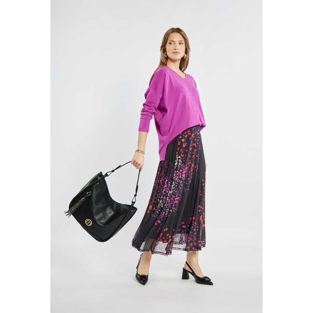 Torba damska z frędzlami Shopper MONNARI