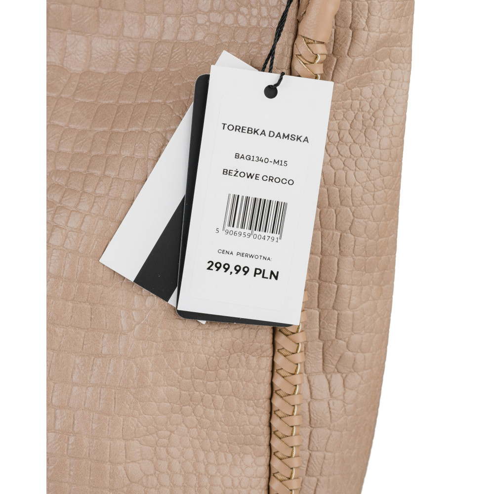 Torba damska z frędzlami Shopper MONNARI