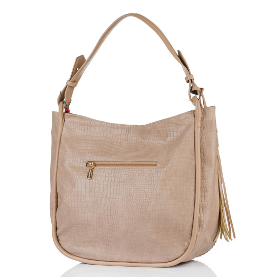 Torba damska z frędzlami Shopper MONNARI