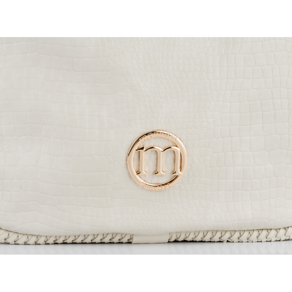 Biała Torba damska z frędzlami Shopper MONNARI