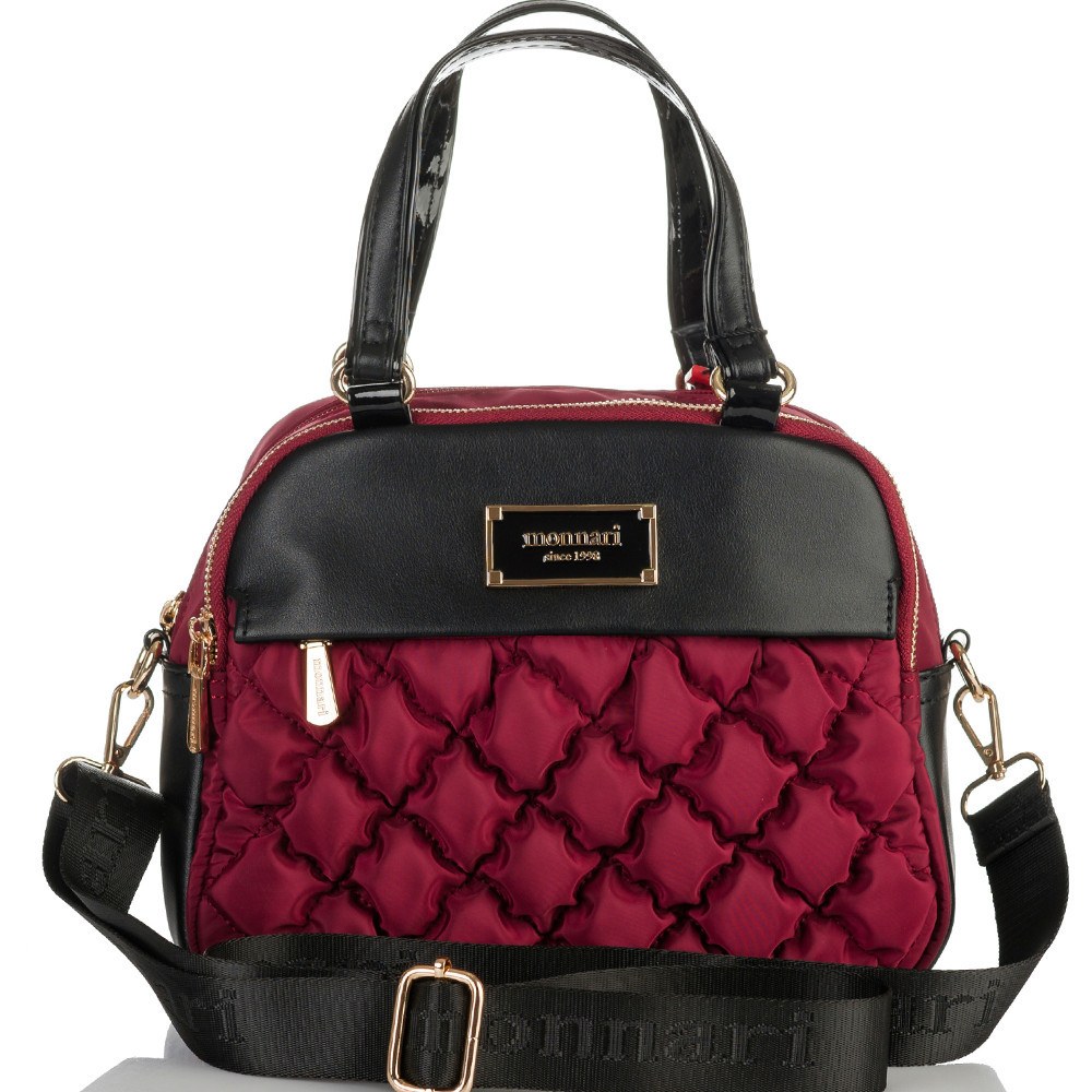 3 Komorowa Torebka damski Kuferek MONNARI