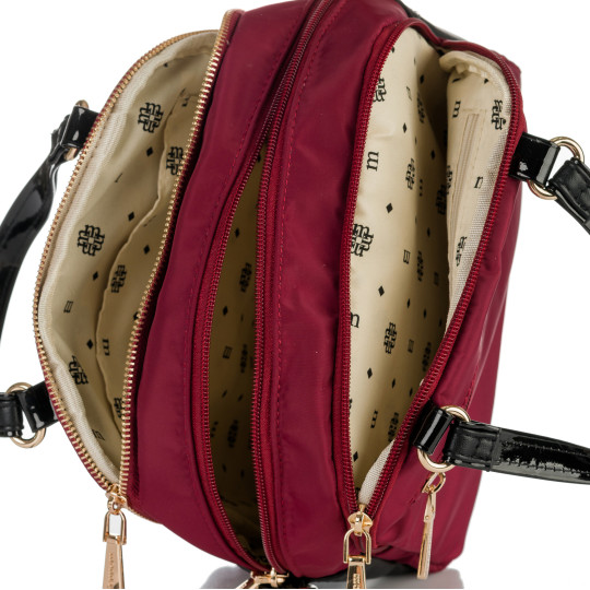 3 Komorowa Torebka damski Kuferek MONNARI