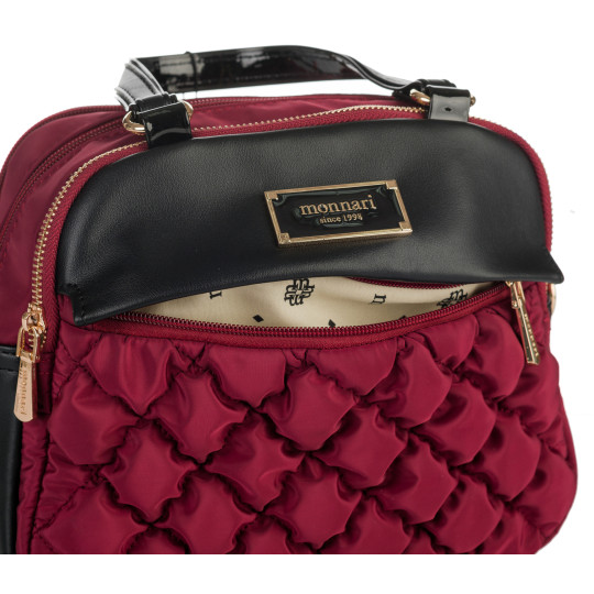 3 Komorowa Torebka damski Kuferek MONNARI