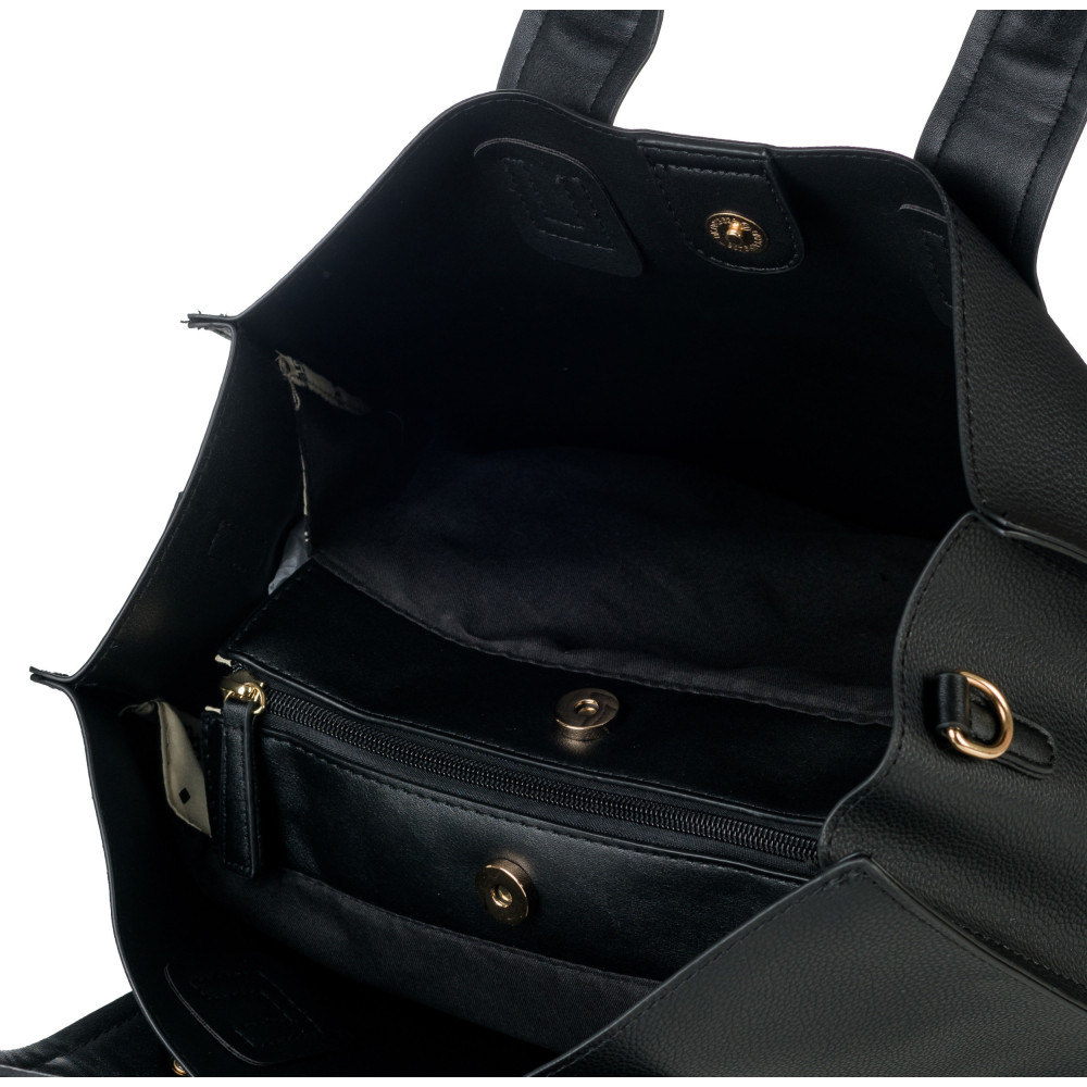 KLASYCZNA TORBA Z POMPONEM MONNARI