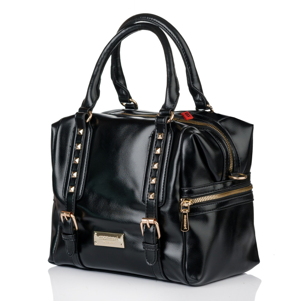 Torba duży Kuferek ze zdobieniem Monnari