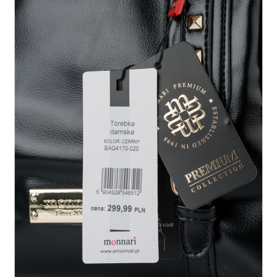 Torba duży Kuferek ze zdobieniem Monnari