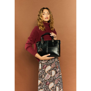 Aktówka z delikatnym pikowaniem MONNARI 2