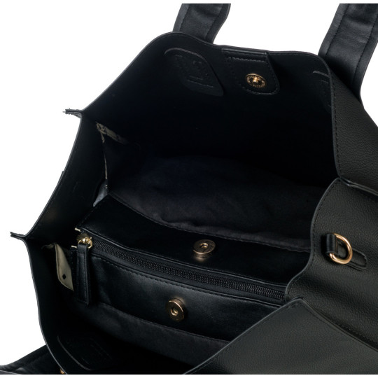 KLASYCZNA TORBA Z POMPONEM  MONNARI