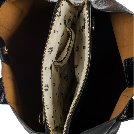 Aktówka Shoperka w delikatny wzór MONNARI