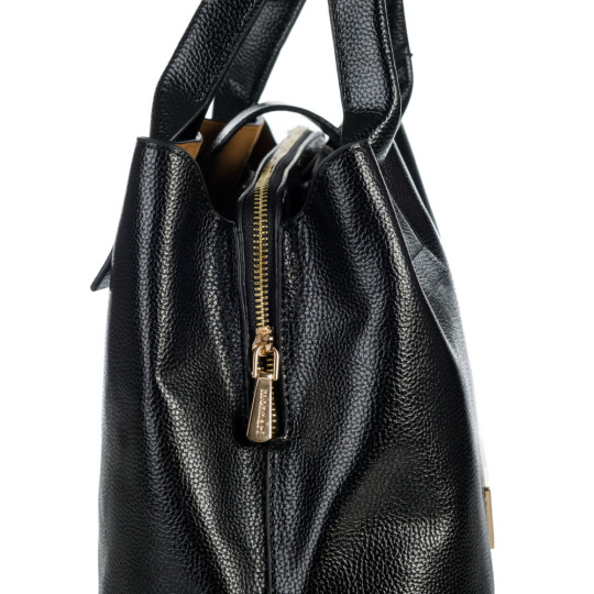 Aktówka Shoperka w delikatny wzór MONNARI