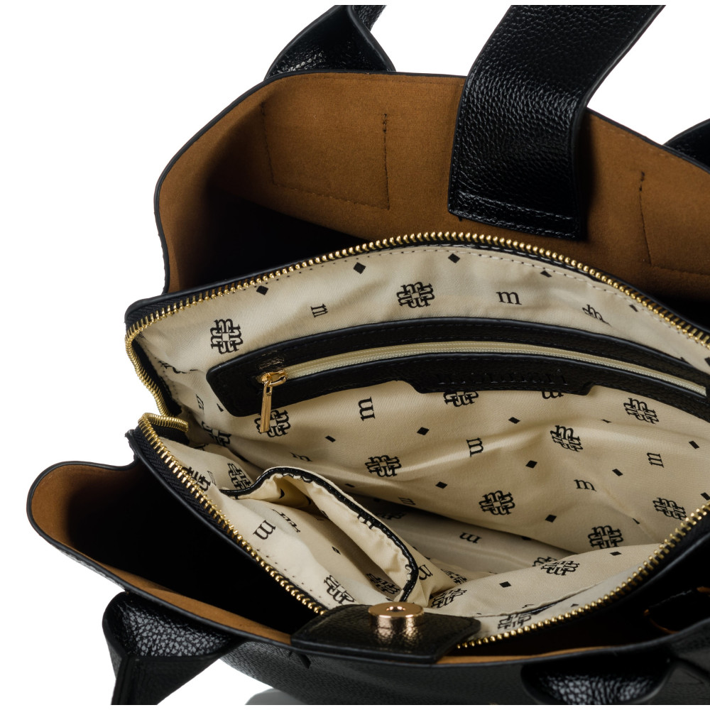 Aktówka Shoperka w delikatny wzór MONNARI