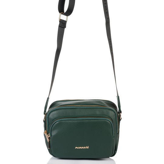 Pojemna Listonoszka dwukomorowa MONNARI