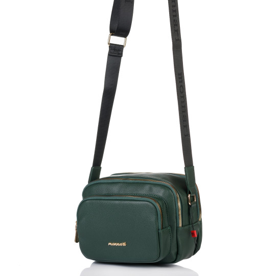 Pojemna Listonoszka dwukomorowa MONNARI