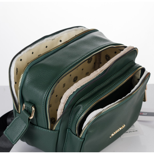 Pojemna Listonoszka dwukomorowa MONNARI