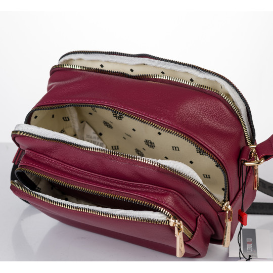 Pojemna Listonoszka dwukomorowa MONNARI