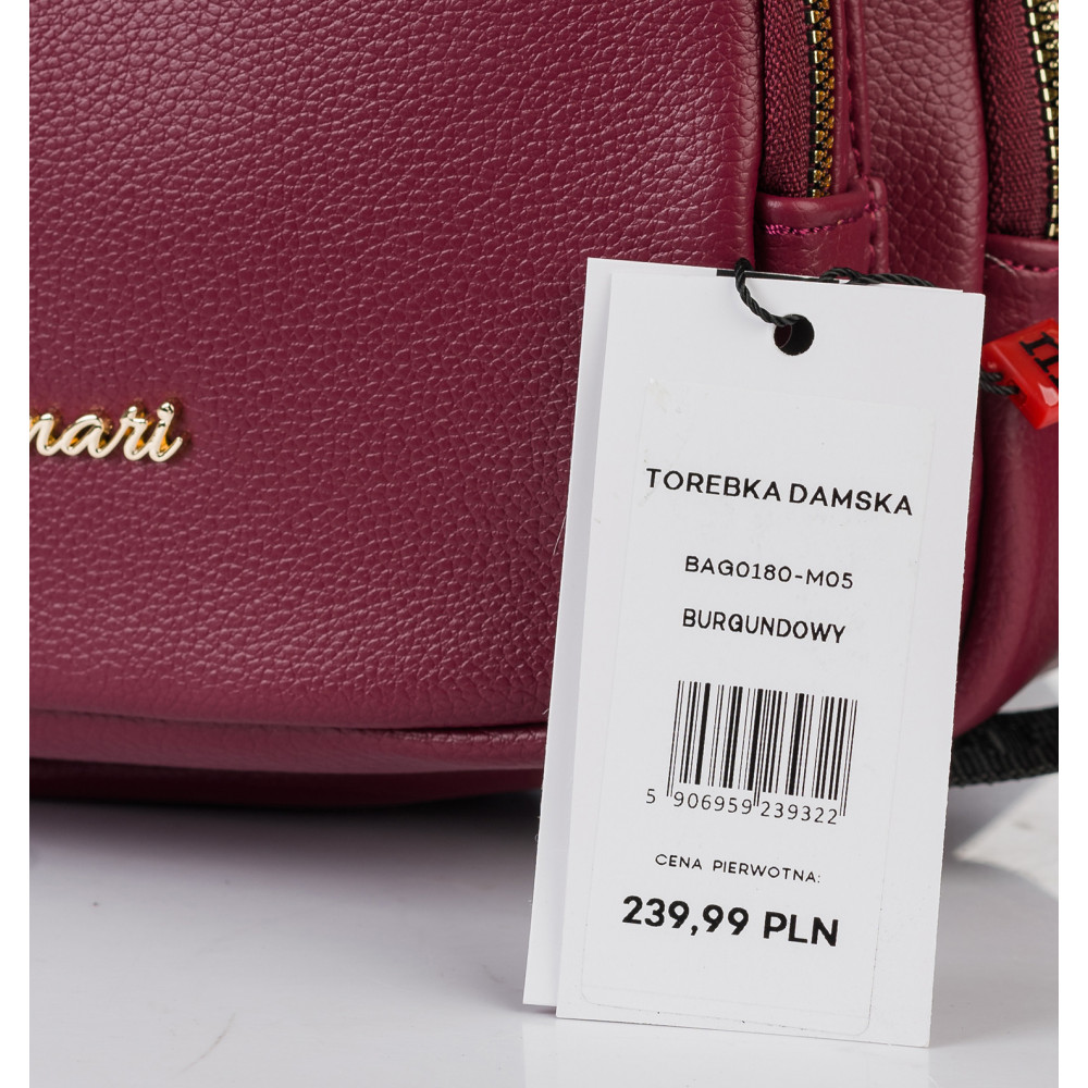 Pojemna Listonoszka dwukomorowa MONNARI