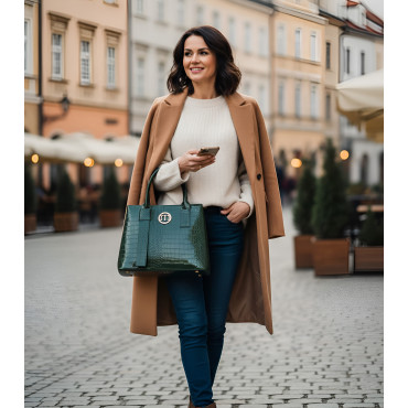 Elegancki  kuferek aktówka damska MONNARI 2