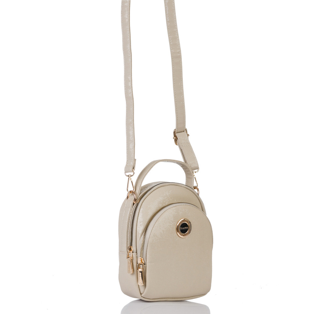 Beżowa Mała Torebka Damska Monnari