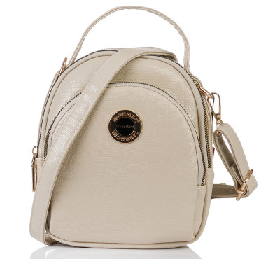 Beżowa Mała Torebka Damska Monnari