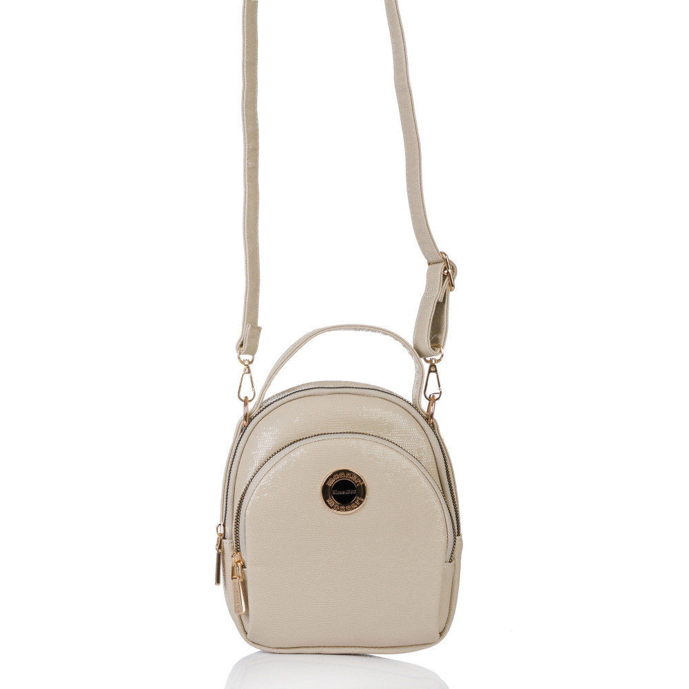 Beżowa Mała Torebka Damska Monnari