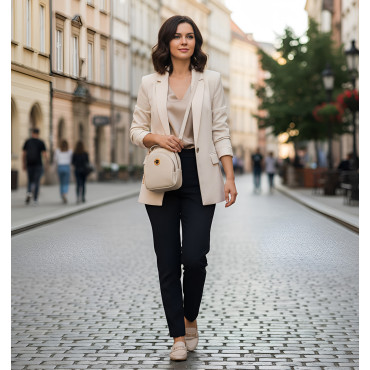 Beżowa Mała Torebka Damska Monnari 2