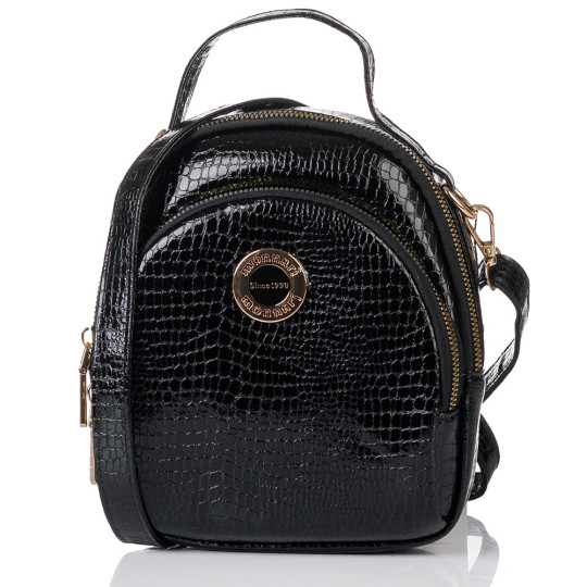 Czarna Mała Torebka Damska Monnari