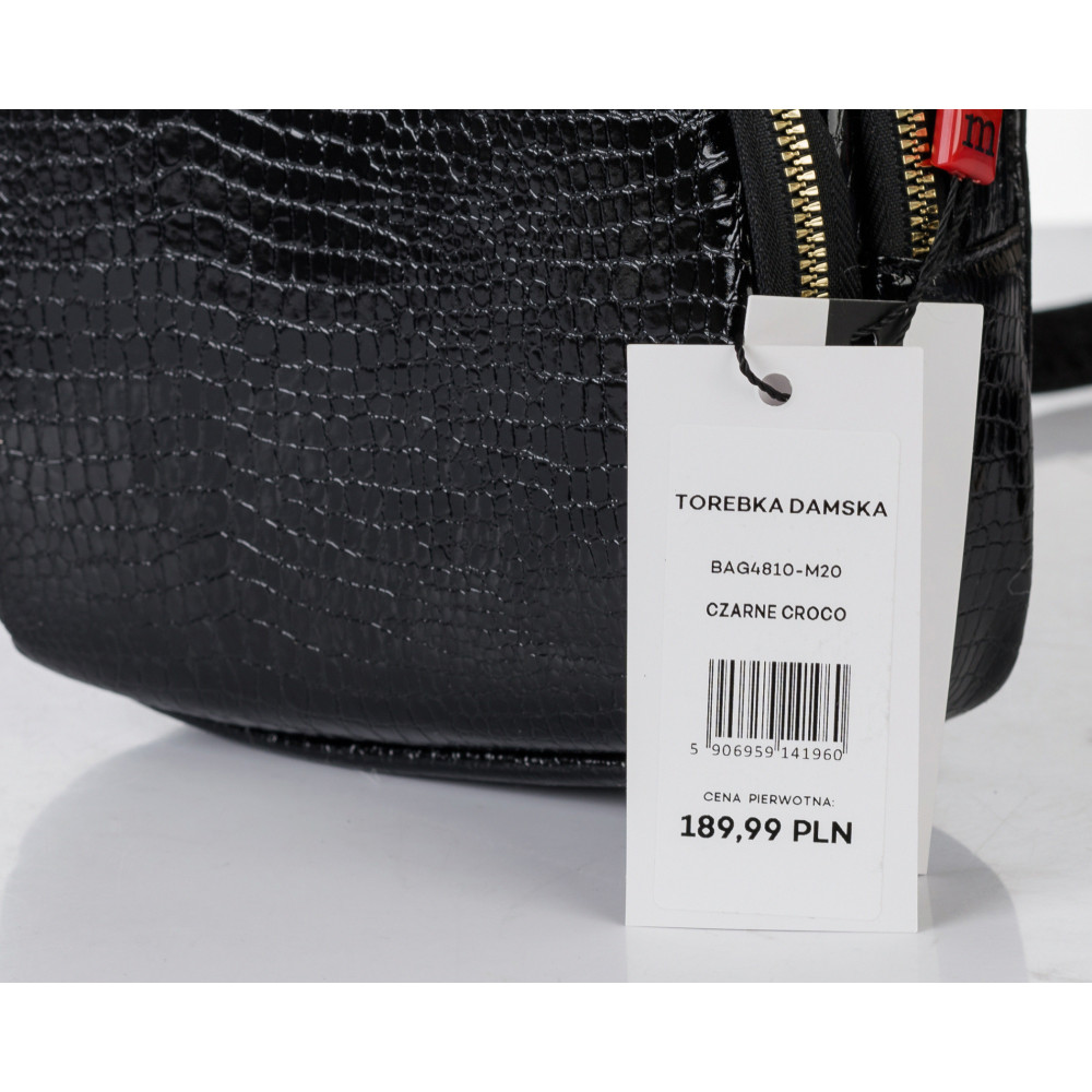 Czarna Mała Torebka Damska Monnari