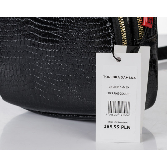 Czarna Mała Torebka Damska Monnari