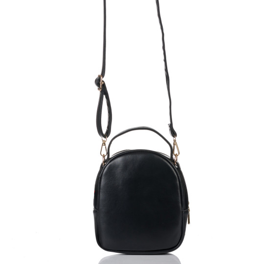 Czarna Mała Torebka Damska Monnari