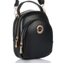 Czarna Mała Torebka Damska Monnari